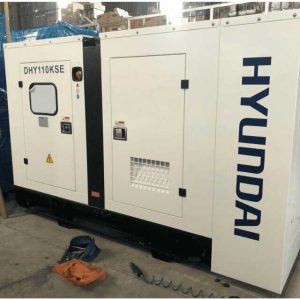 Máy phát điện 100KVA chạy dầu 3 pha Hyundai DHY110KSE