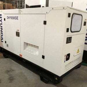 Máy phát điện 60KVA 3 pha chạy dầu Hyundai nhập khẩu nguyên chiếc