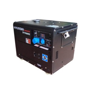 Máy phát điện chạy dầu 5KW Hyundai DHY6000SE chống ồn 7 máy phát điện chạy dầu có vỏ chống ồn
