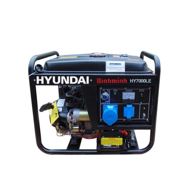 Máy phát điện chạy xăng 5KW Hyundai HY7000LE