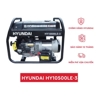 Hình ảnh máy phát điện chạy xăng 10KVA Hyundai HY10500LE-3