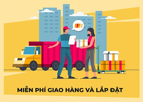 Miễn phí giao hàng và lắp đặt trên toàn quốc