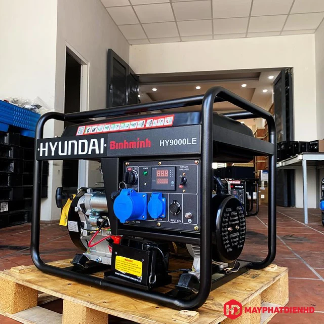Máy phát điện Hyundai HY9000LE chính hãng
