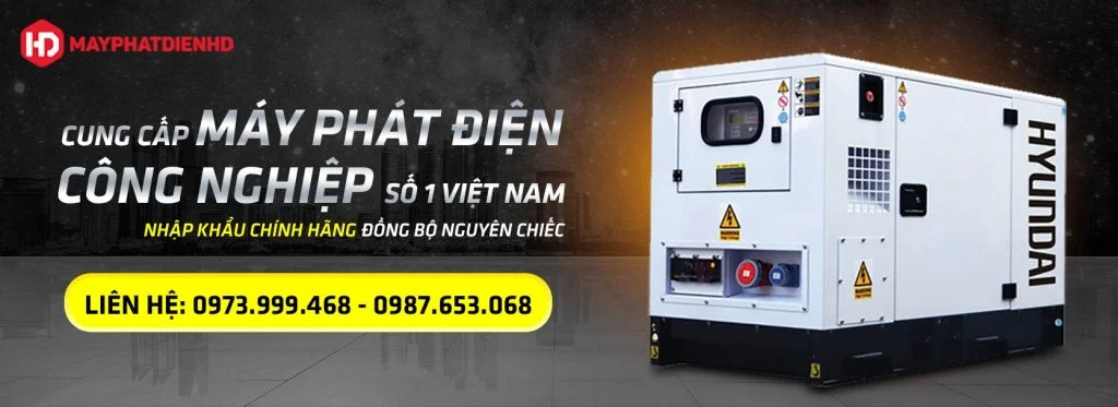 Banner máy phát điện