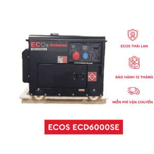 Hình ảnh máy phát điện 5KW chạy dầu Thái Lan ECD6000SE