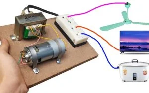 Chế tạo máy phát điện mini từ động cơ cũ ngay tại nhà