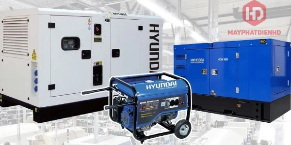 Hyundai là một trong những hãng bán máy phát điện dân dụng chạy nhất hiện nay 