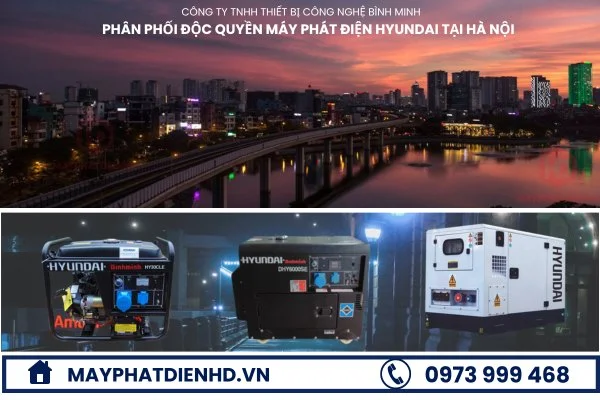 Địa chỉ bán máy phát điện chính hãng tại Hà Nội uy tín và tin cậy