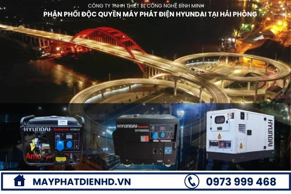 Địa chỉ mua máy phát điện chính hãng tại Hải Phòng