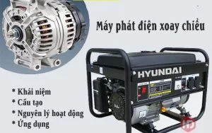 Máy phát điện xoay chiều là gì? Cấu tạo, nguyên lý hoạt động và ứng dụng