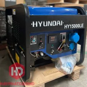 Máy phát điện Huyndai HY15000LE chạy xăng được ưa chuộng sử dụng ở nhiều nơi