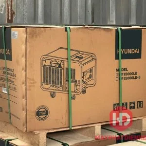 Hình ảnh thật của máy phát điện 10kVA Hyundai HY15000LE chính hãng 7