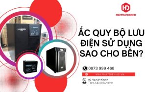 Ắc quy bộ lưu điện: Tìm hiểu hoạt động, cách sử dụng sao cho bền 5 Ắc quy bộ lưu điện: Tìm hiểu hoạt động, cách sử dụng sao cho bền