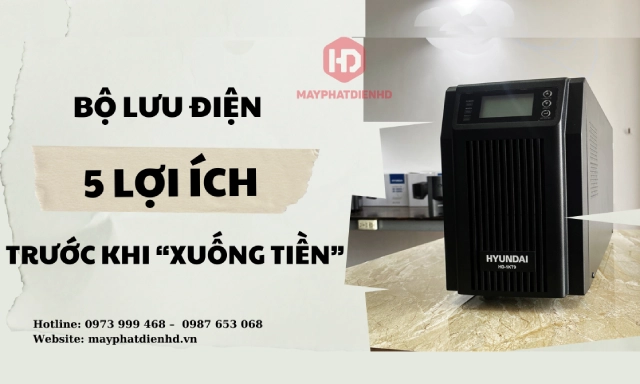 lợi ích của bộ lưu điện ups