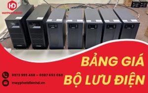 Bảng giá bộ lưu điện UPS - Các yếu tố ảnh hưởng tới giá bộ lưu điện