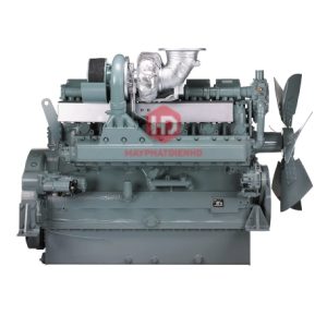 Máy phát điện Mitsubishi 650kva MGS700R sử dụng động cơ Mitsubishi S6R-PTAR