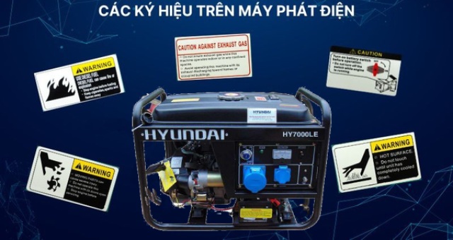 Các ký hiệu trên máy phát điện người dùng cần biết 1 Các ký hiệu trên máy phát điện cơ bản, thường gặp