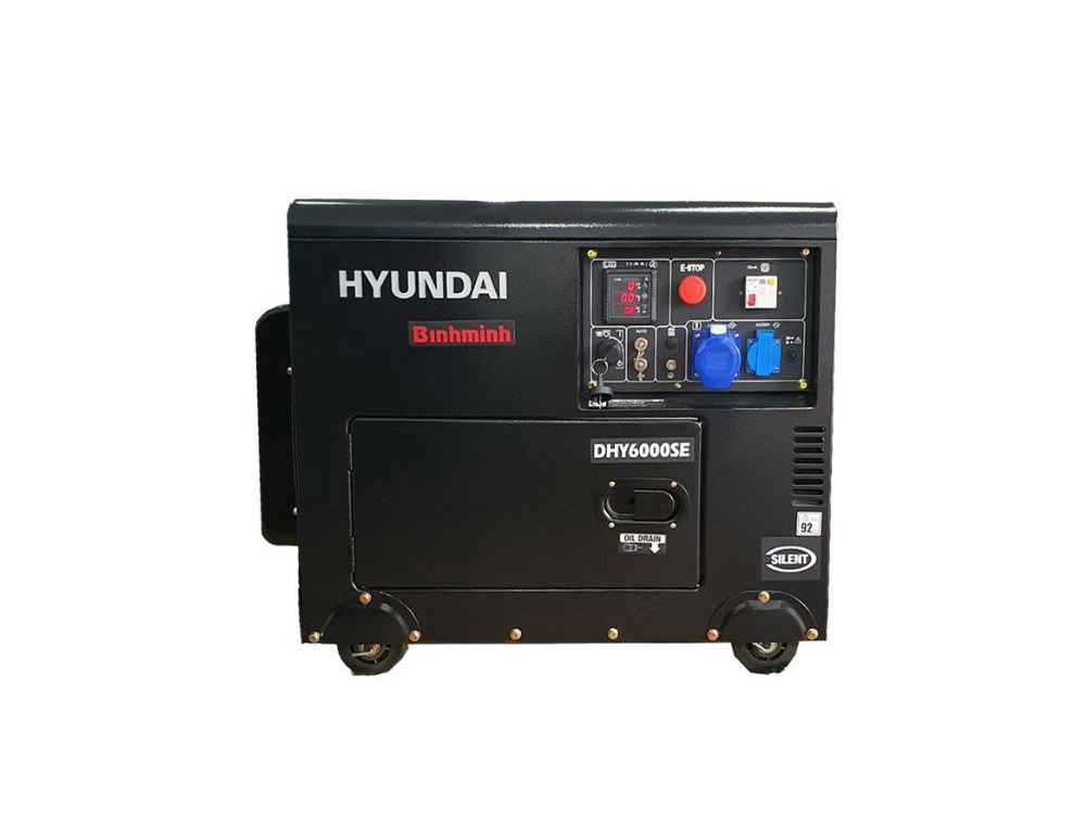 Máy phát điện Diesel Hyundai DHY6000SE