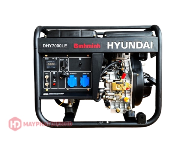 Máy phát điện 6KVA chạy dầu Hyundai DHY7000LE - không vỏ 3 Giới thiệu máy phát điện Hyundai DHY7000LE chính hãng