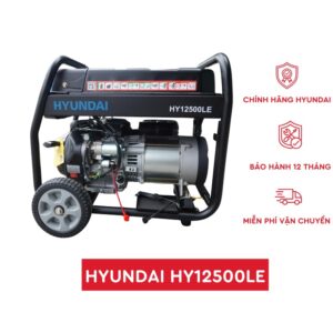 Máy phát điện HYUNDAI HY12500LE chạy dầu diesel công suất 9kva chính hãng