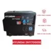 Máy phát điện 6KVA chạy dầu Hyundai DHY7000SE, vỏ chống ồn
