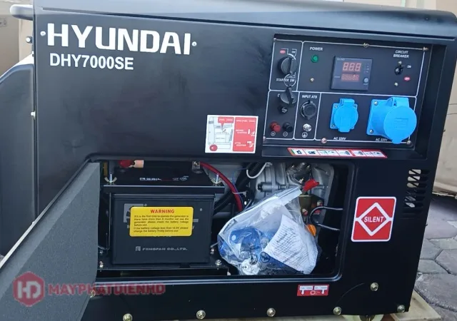 Máy phát điện 6KVA chạy dầu Hyundai HY7000SE, vỏ chống ồn 4 Máy phát điện Hyundai HY7000SE phù hợp sử dụng ở đâu?