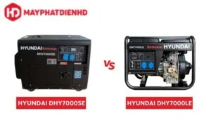 So sánh máy phát điện Hyundai DHY7000LE và DHY7000SE – Nên chọn loại nào?