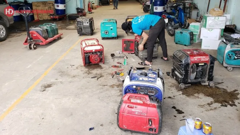 Máy phát điện không nổ và cách sửa chữa máy nổ phát điện 2 Hướng dẫn sửa chữa máy nổ phát điện