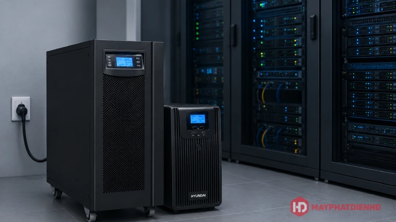Nhiều doanh nghiệp chọn UPS Hyundai cho máy chủ