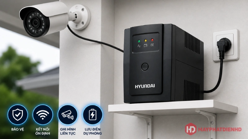 UPS Hyundai cho camera là gì